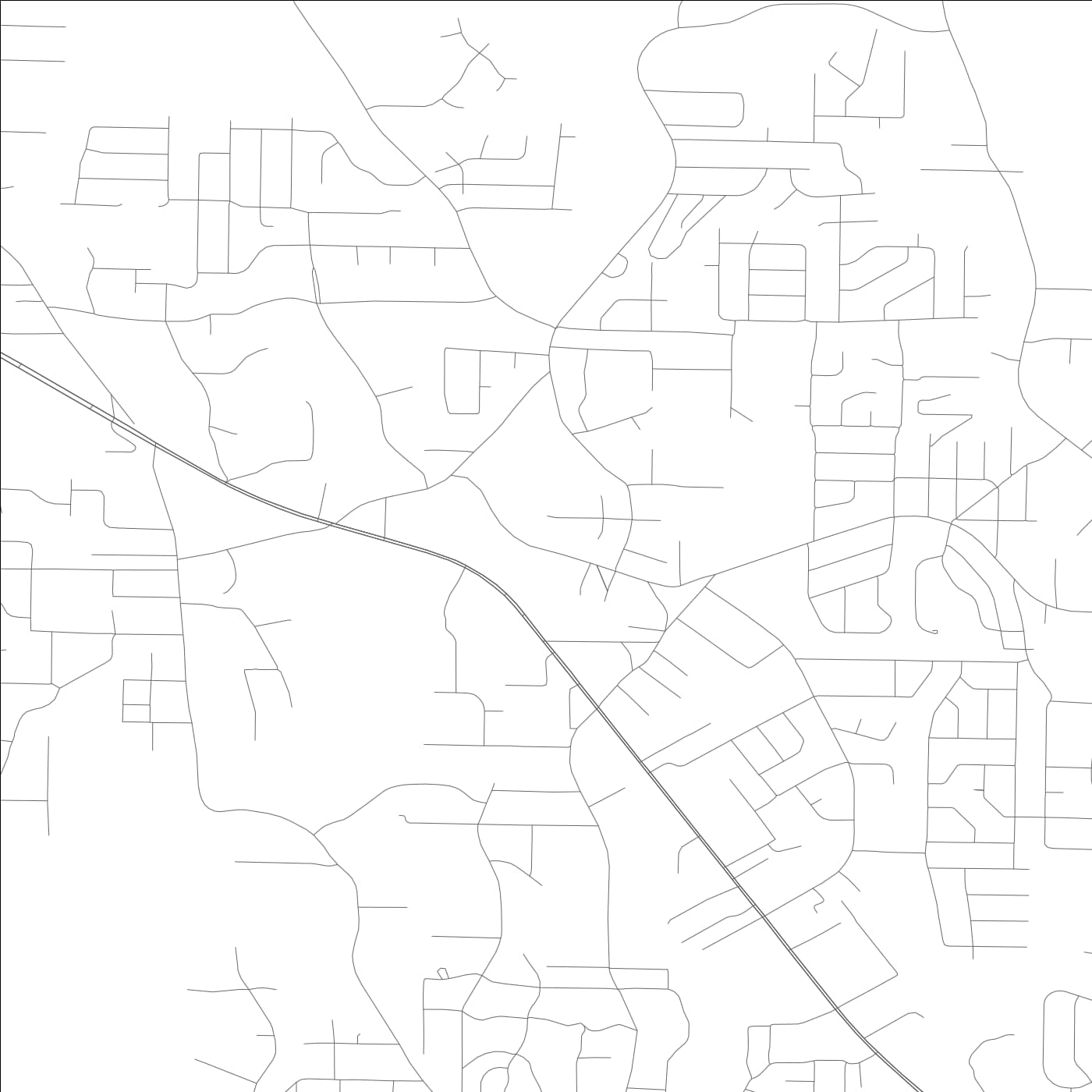 ROAD MAP OF FORESTDALE, ALABAMA BY MAPBAKES