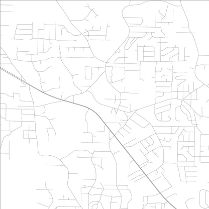 ROAD MAP OF FORESTDALE, ALABAMA BY MAPBAKES