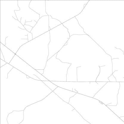 ROAD MAP OF FORKLAND, ALABAMA BY MAPBAKES