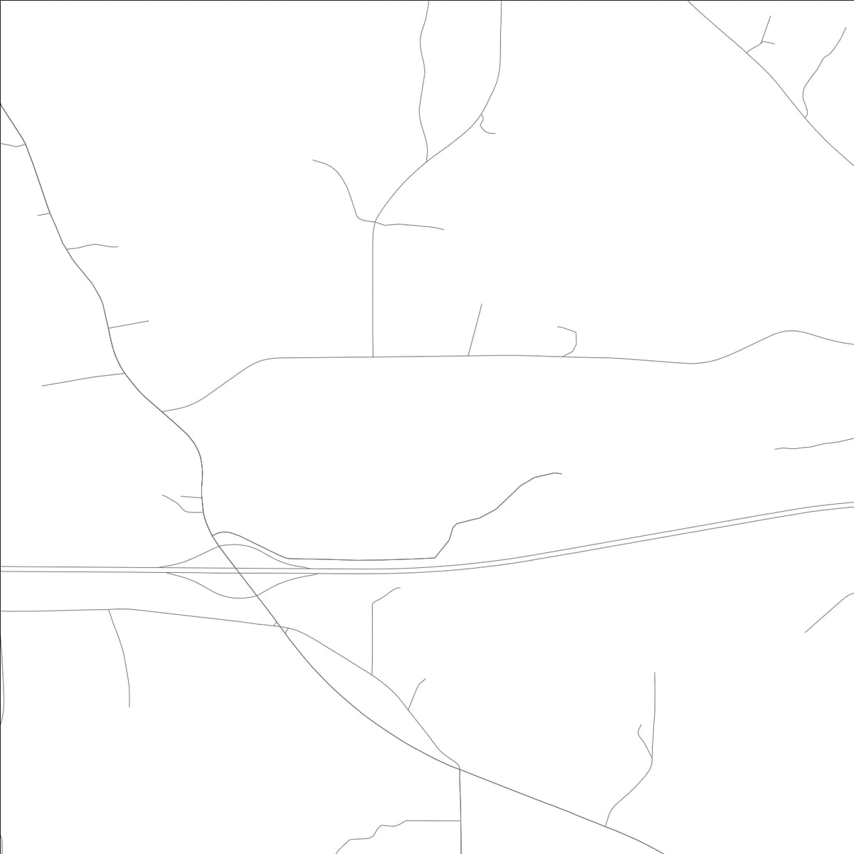 ROAD MAP OF FRANKLIN, ALABAMA BY MAPBAKES