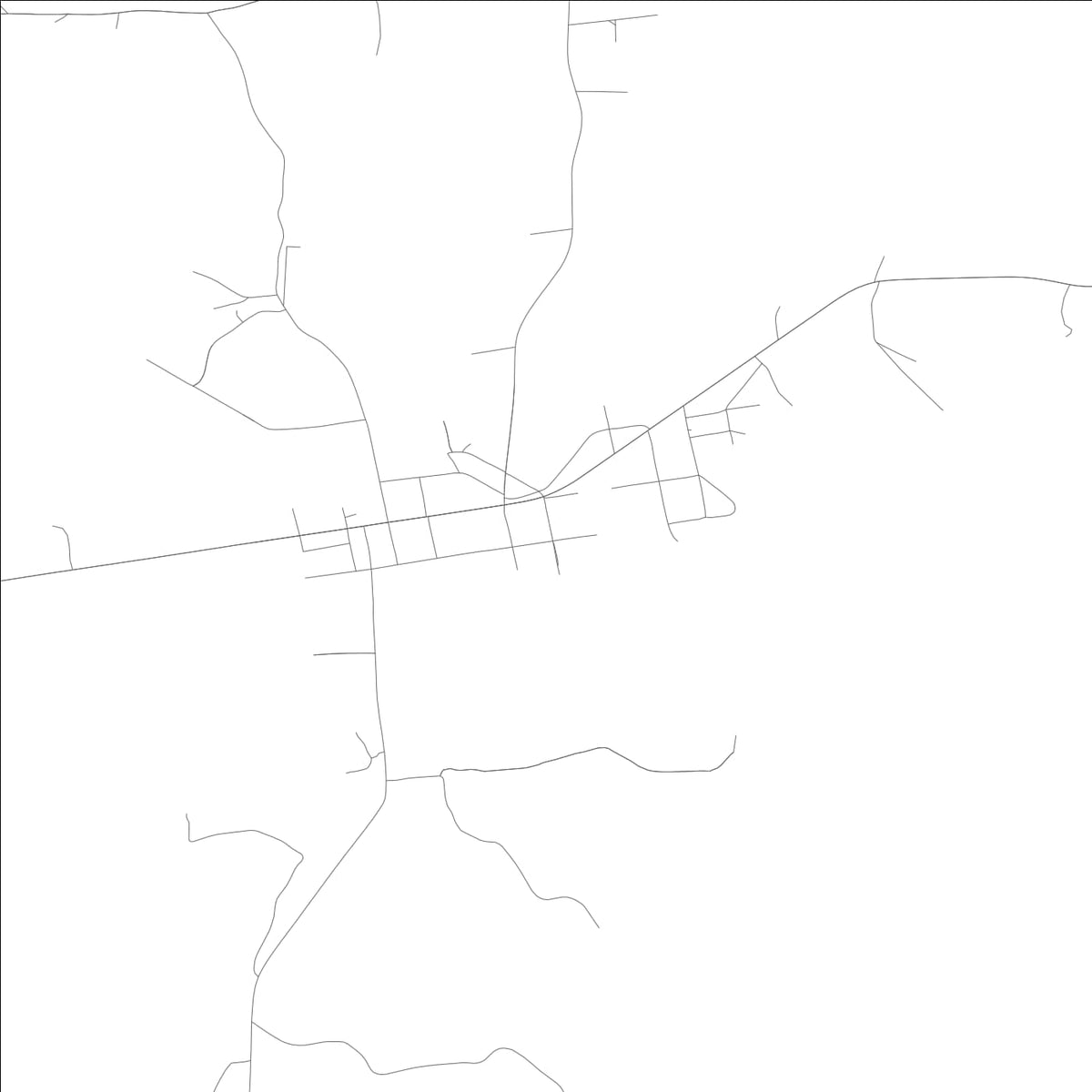 ROAD MAP OF FRUITHURST, ALABAMA BY MAPBAKES