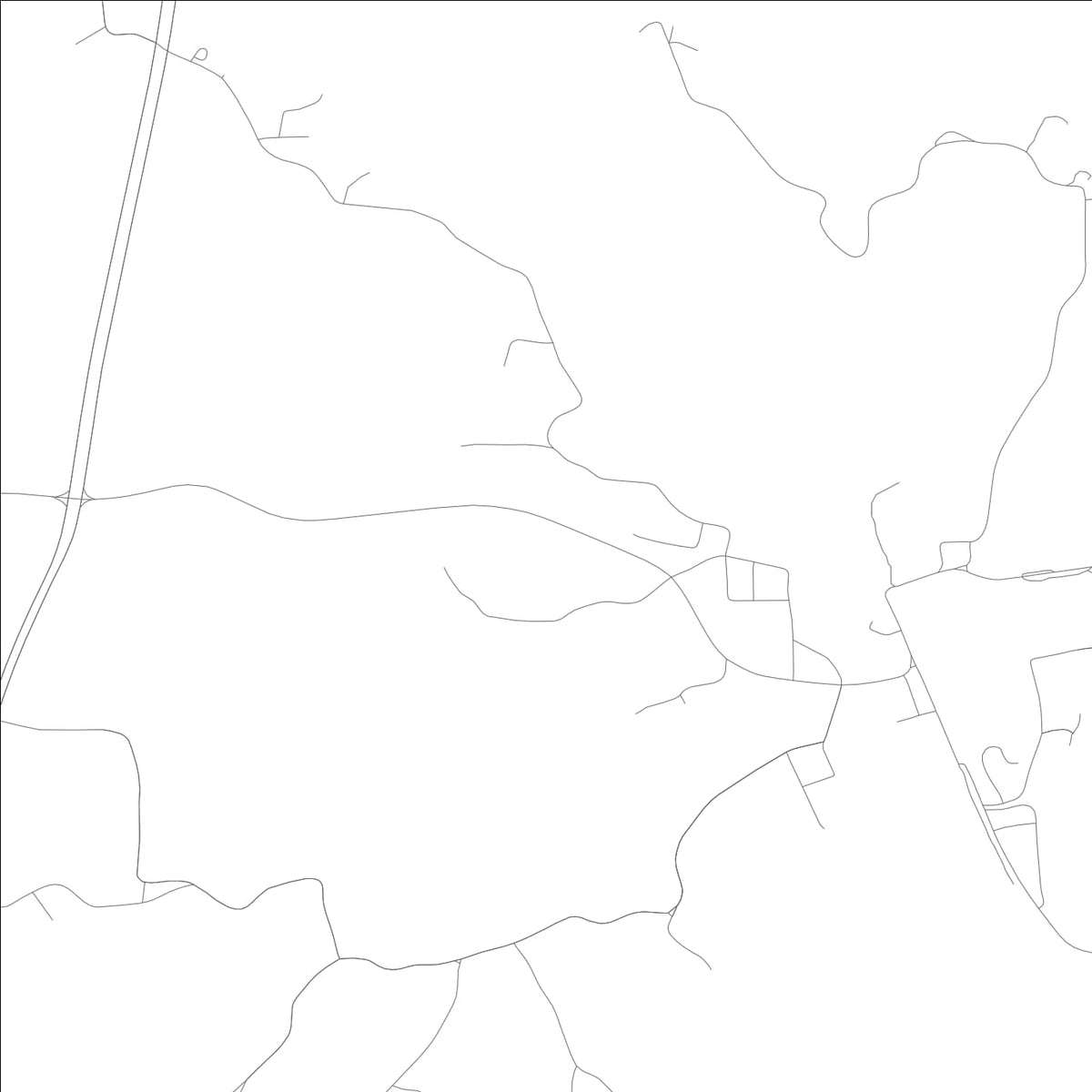 ROAD MAP OF FULTON, ALABAMA BY MAPBAKES