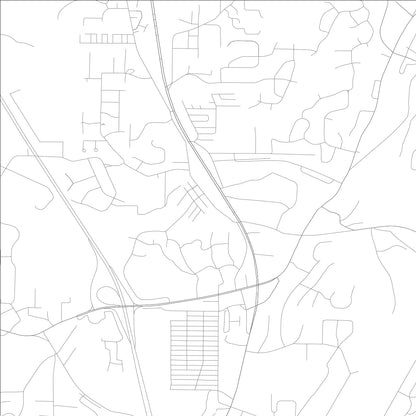 ROAD MAP OF FULTONDALE, ALABAMA BY MAPBAKES