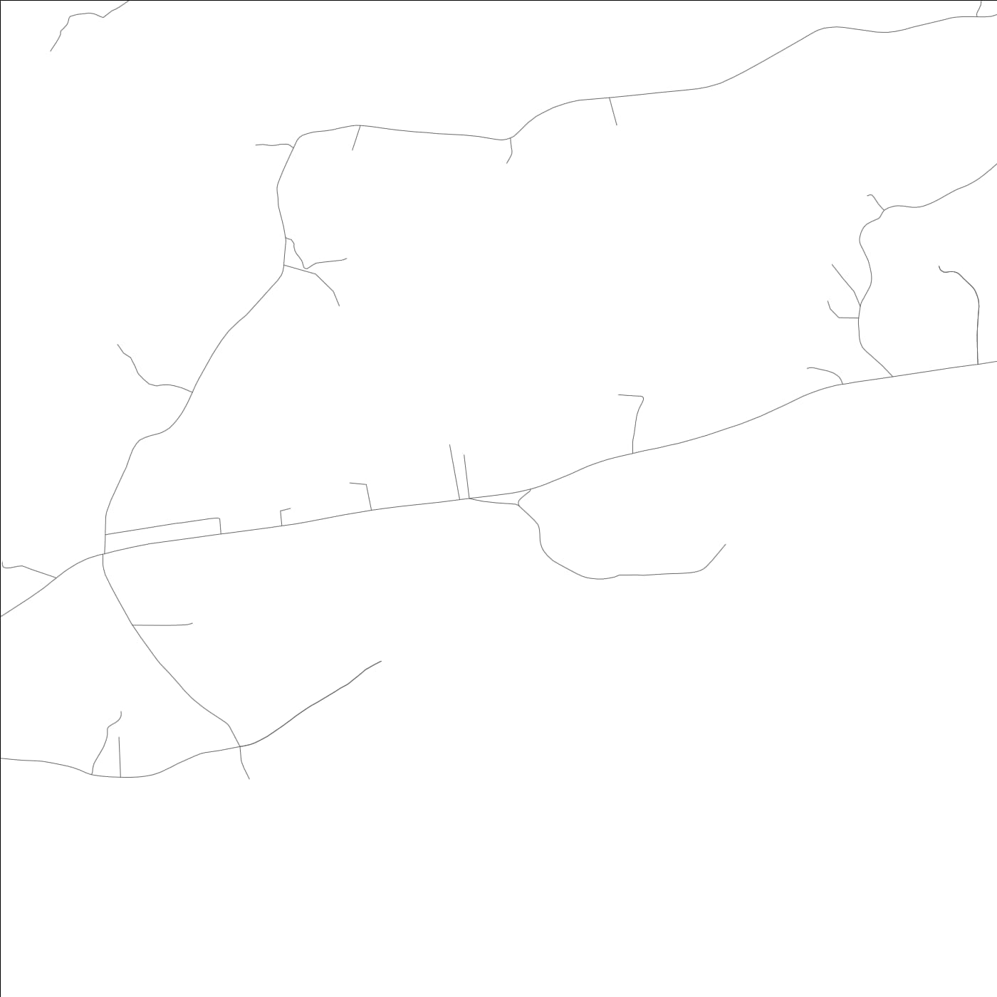 ROAD MAP OF GALLANT, ALABAMA BY MAPBAKES