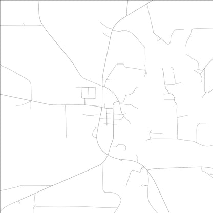 ROAD MAP OF GANTT, ALABAMA BY MAPBAKES