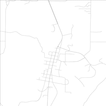 ROAD MAP OF GARDEN CITY, ALABAMA BY MAPBAKES