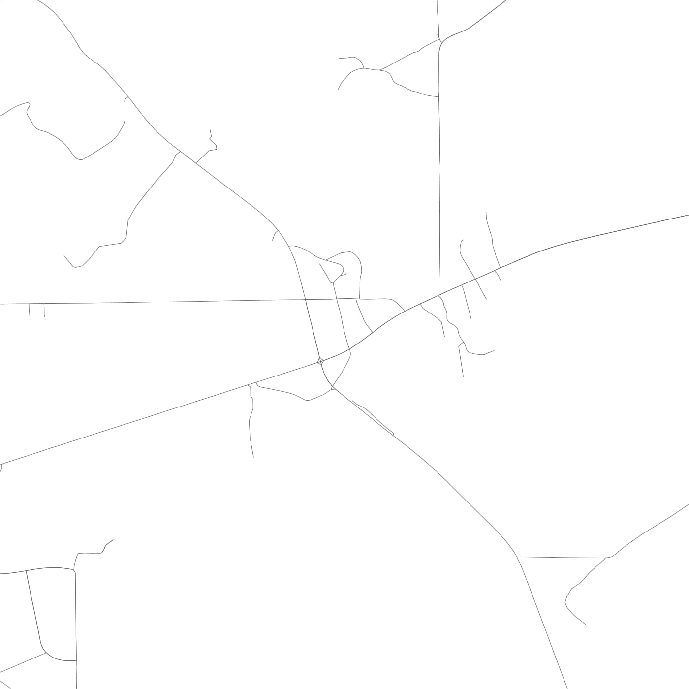 ROAD MAP OF GAYLESVILLE, ALABAMA BY MAPBAKES