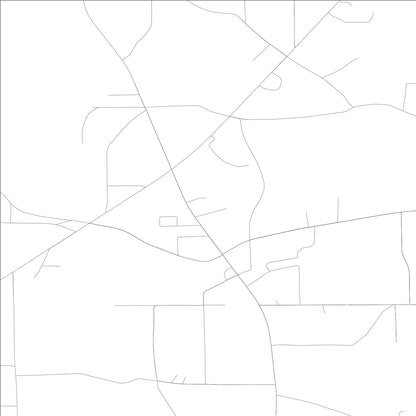 ROAD MAP OF GERALDINE, ALABAMA BY MAPBAKES