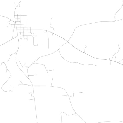 ROAD MAP OF GILBERTOWN, ALABAMA BY MAPBAKES
