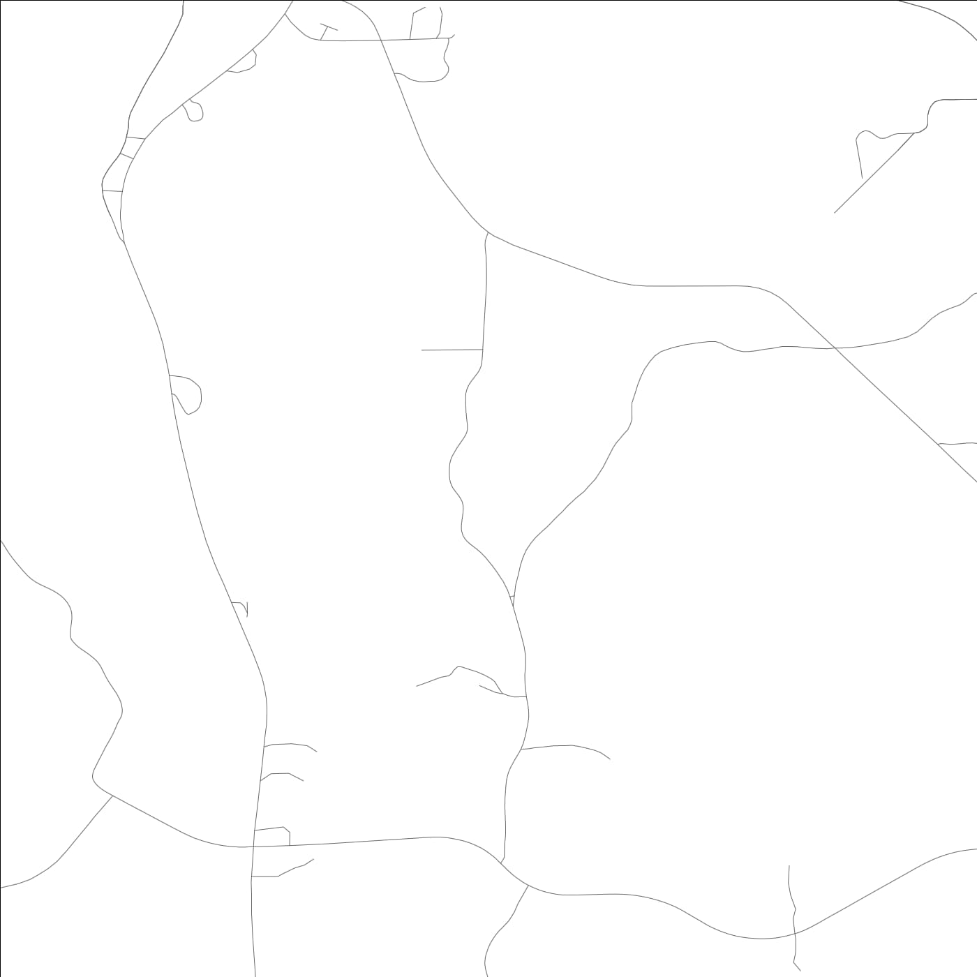 ROAD MAP OF GLEN ALLEN, ALABAMA BY MAPBAKES