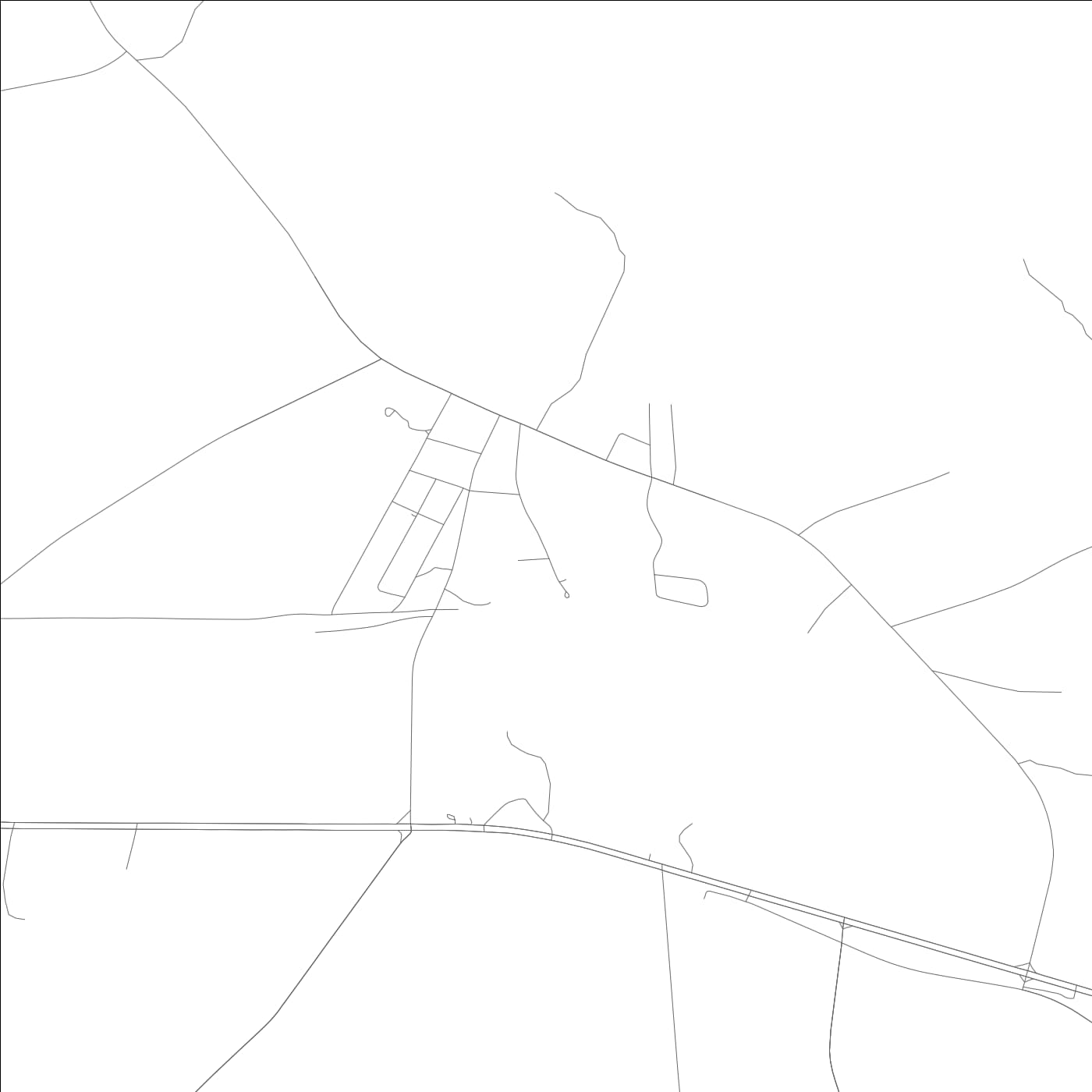 ROAD MAP OF GORDON, ALABAMA BY MAPBAKES