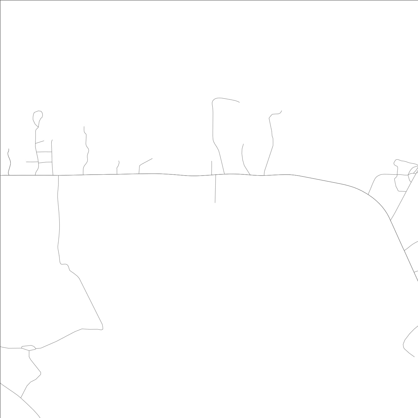 ROAD MAP OF GORDONVILLE, ALABAMA BY MAPBAKES