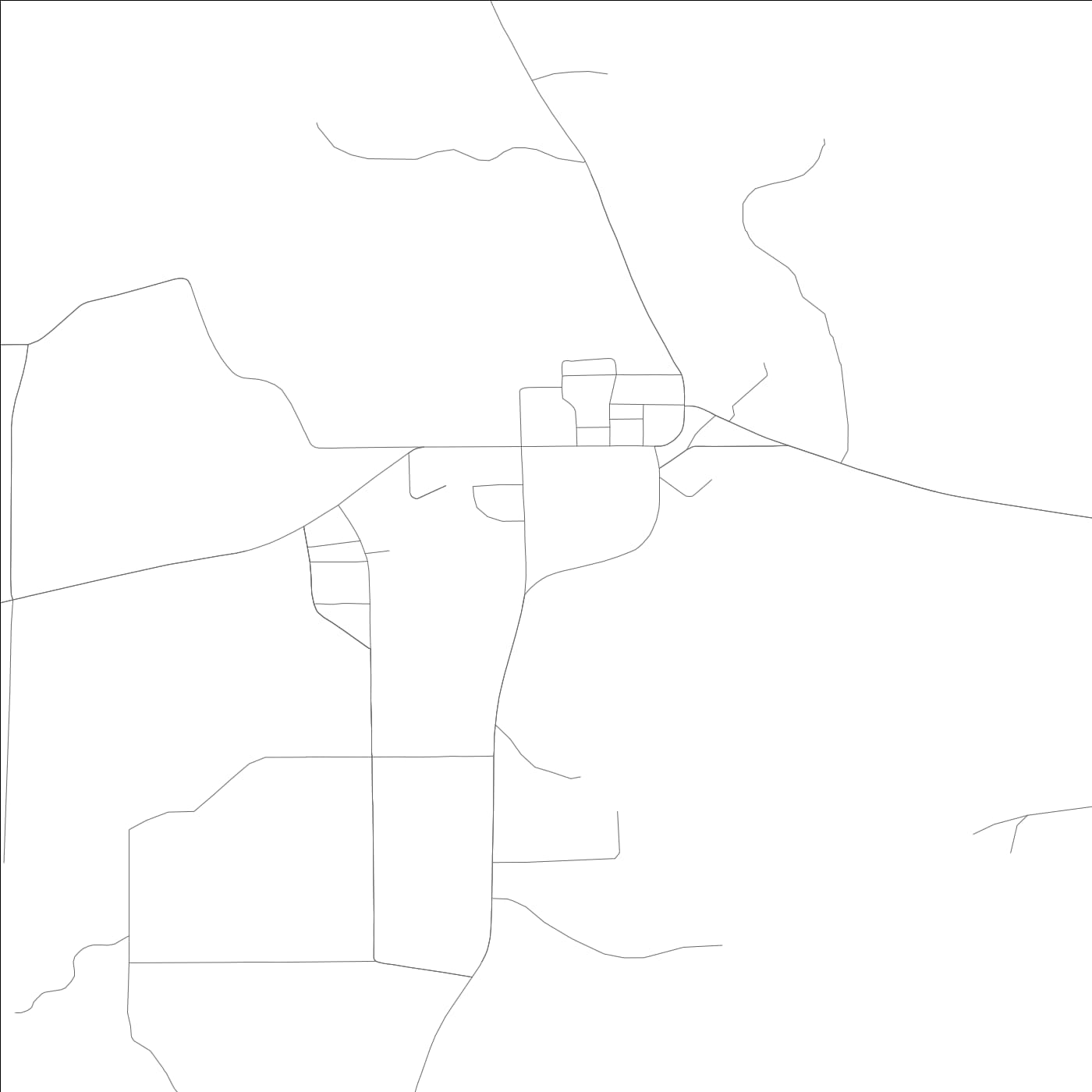 ROAD MAP OF GOSHEN, ALABAMA BY MAPBAKES