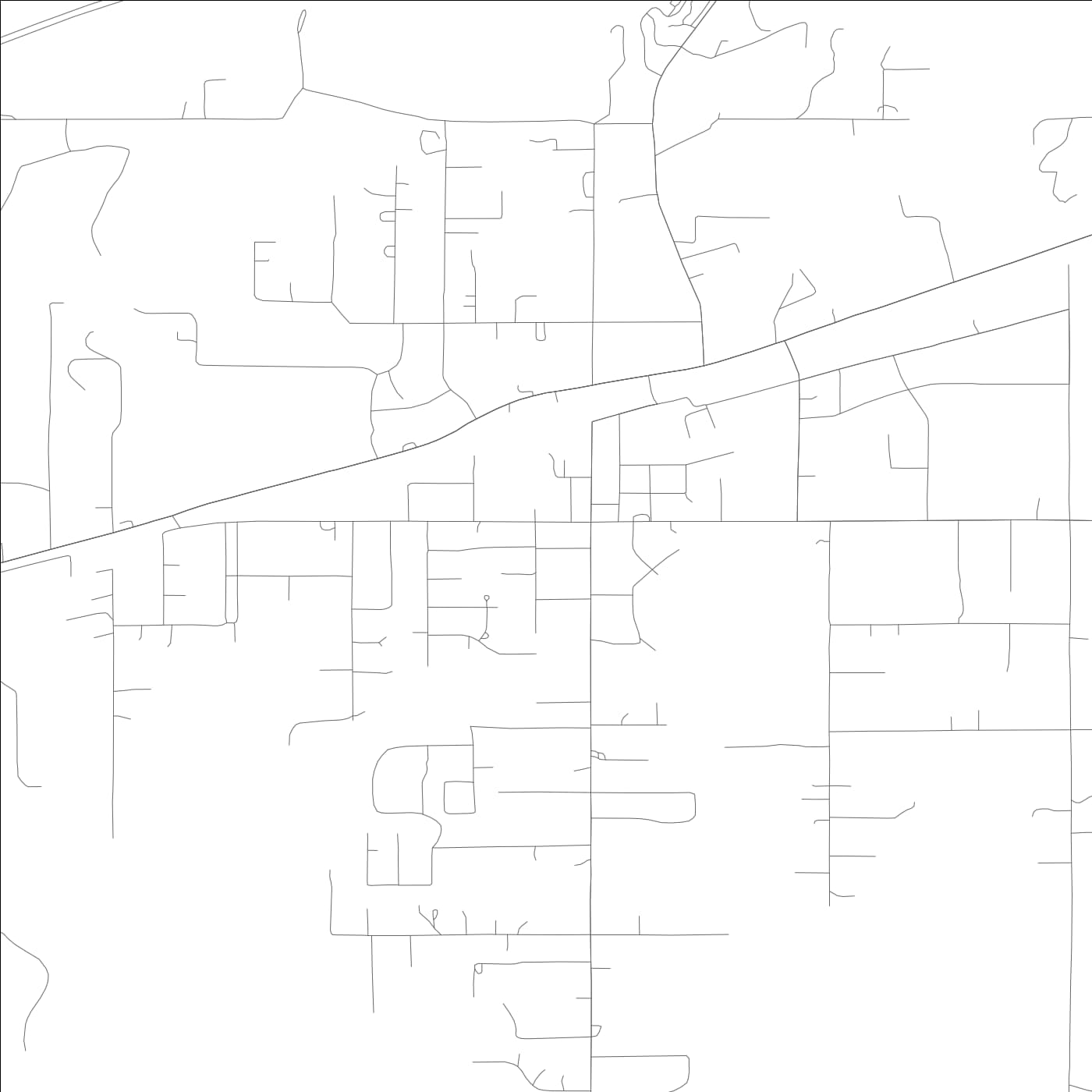 ROAD MAP OF GRAND BAY, ALABAMA BY MAPBAKES