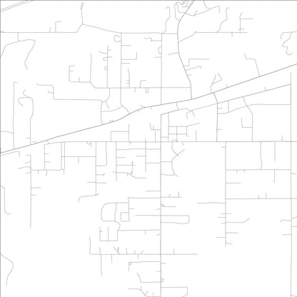 ROAD MAP OF GRAND BAY, ALABAMA BY MAPBAKES
