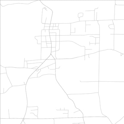 ROAD MAP OF GRANT, ALABAMA BY MAPBAKES