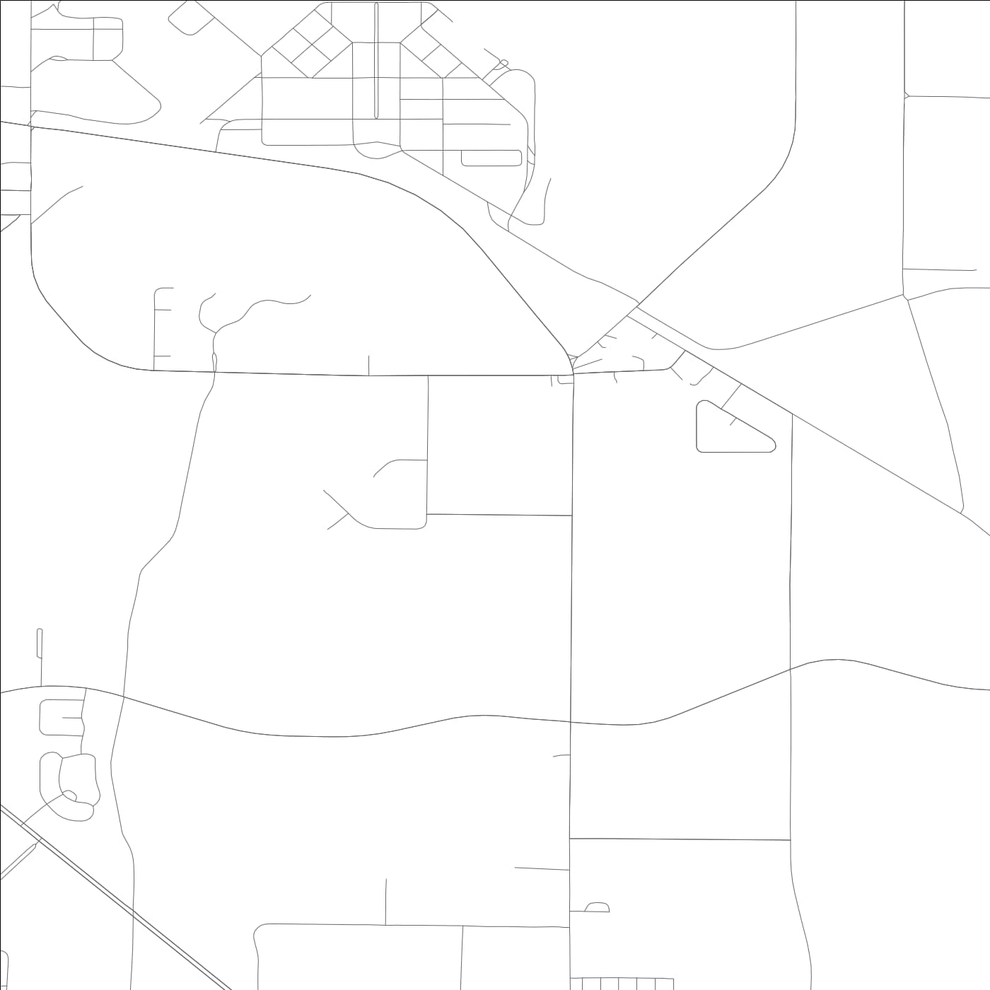 ROAD MAP OF GRIMES, ALABAMA BY MAPBAKES