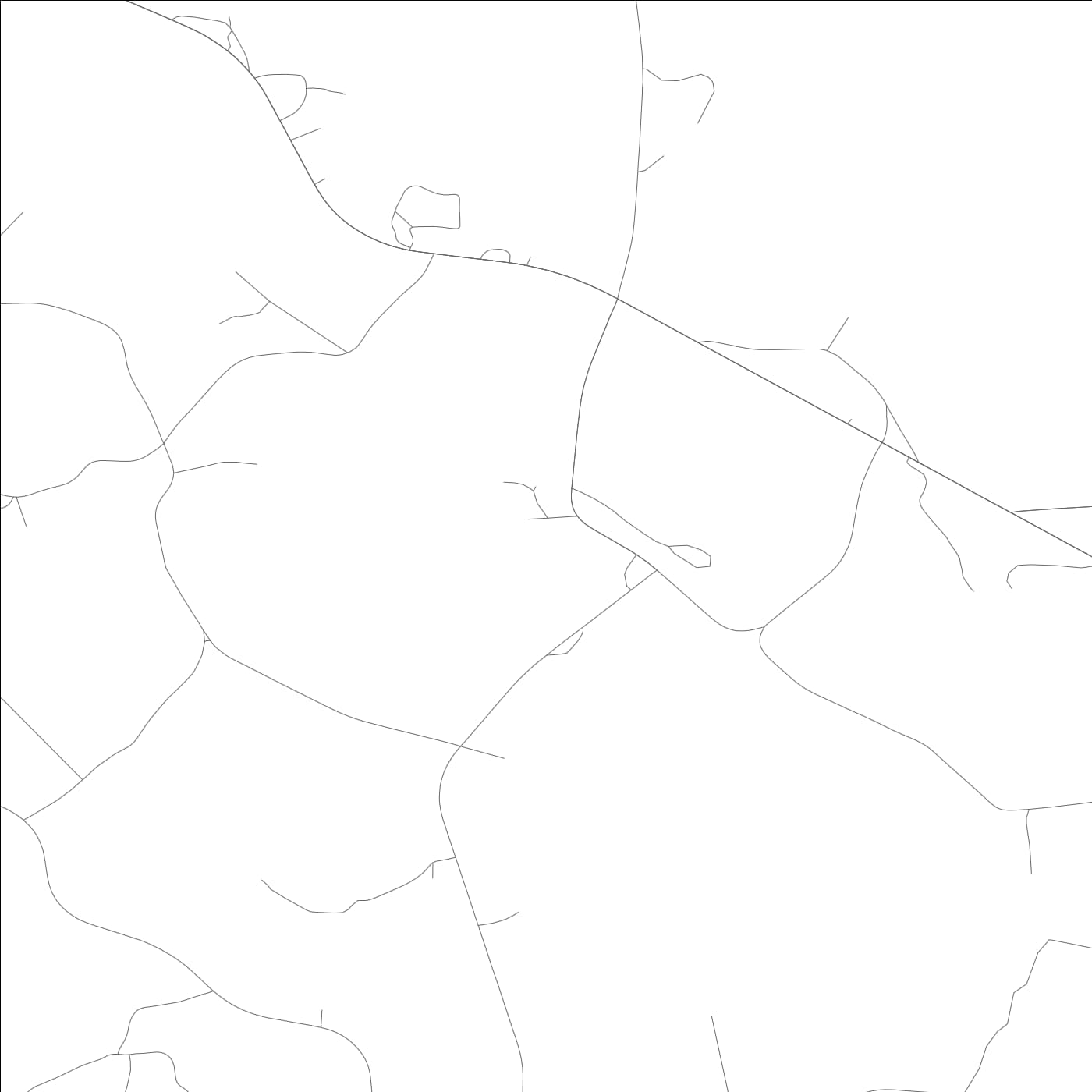 ROAD MAP OF GU WIN, ALABAMA BY MAPBAKES