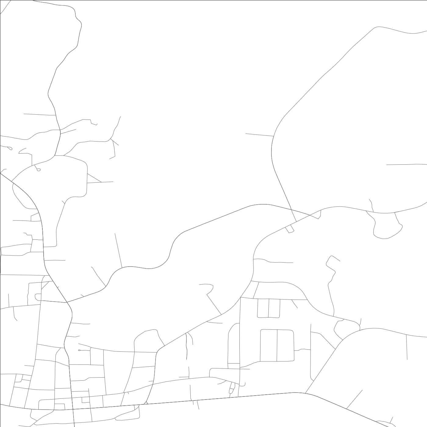 ROAD MAP OF GUIN, ALABAMA BY MAPBAKES