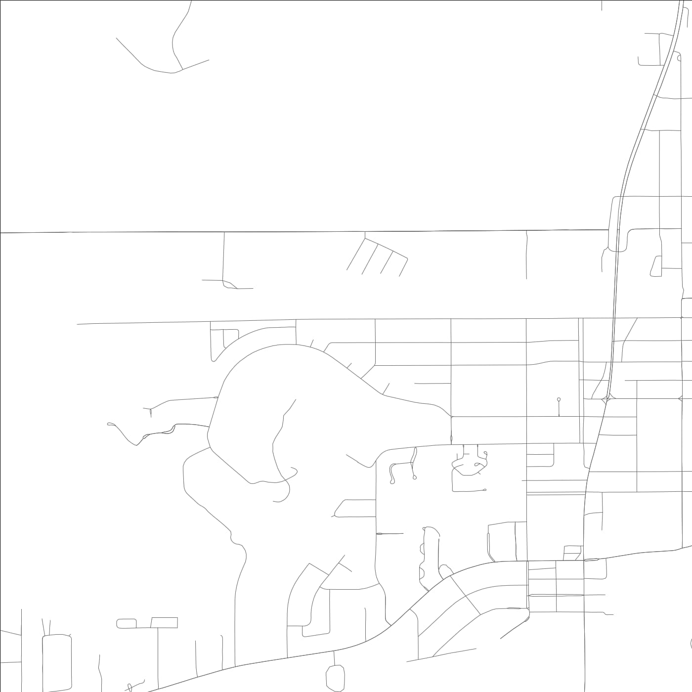 ROAD MAP OF GULF SHORES, ALABAMA BY MAPBAKES