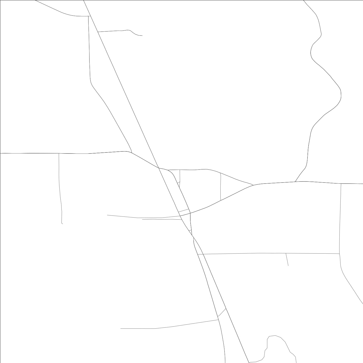 ROAD MAP OF HALEBURG, ALABAMA BY MAPBAKES