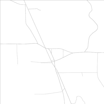ROAD MAP OF HALEBURG, ALABAMA BY MAPBAKES