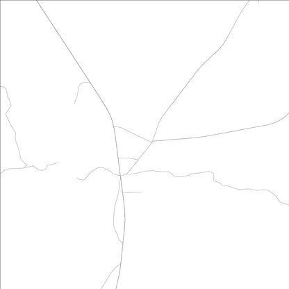 ROAD MAP OF HANOVER, ALABAMA BY MAPBAKES