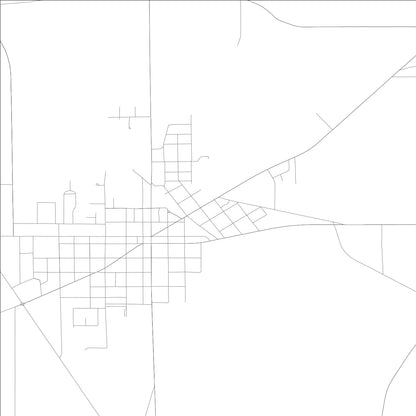 ROAD MAP OF HARTFORD, ALABAMA BY MAPBAKES
