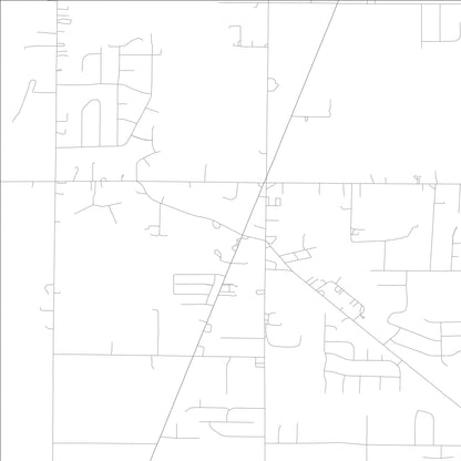 ROAD MAP OF HARVEST, ALABAMA BY MAPBAKES