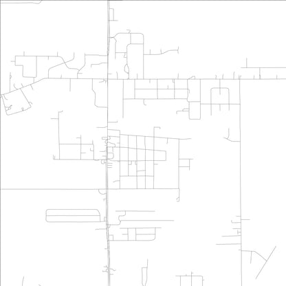 ROAD MAP OF HAZEL GREEN, ALABAMA BY MAPBAKES