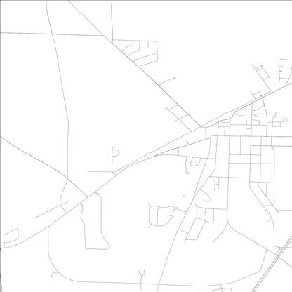 ROAD MAP OF HEADLAND, ALABAMA BY MAPBAKES