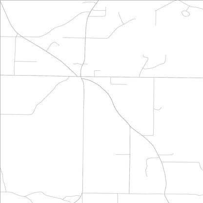 ROAD MAP OF HOLLY POND, ALABAMA BY MAPBAKES