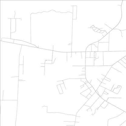 ROAD MAP OF HUGULEY, ALABAMA BY MAPBAKES