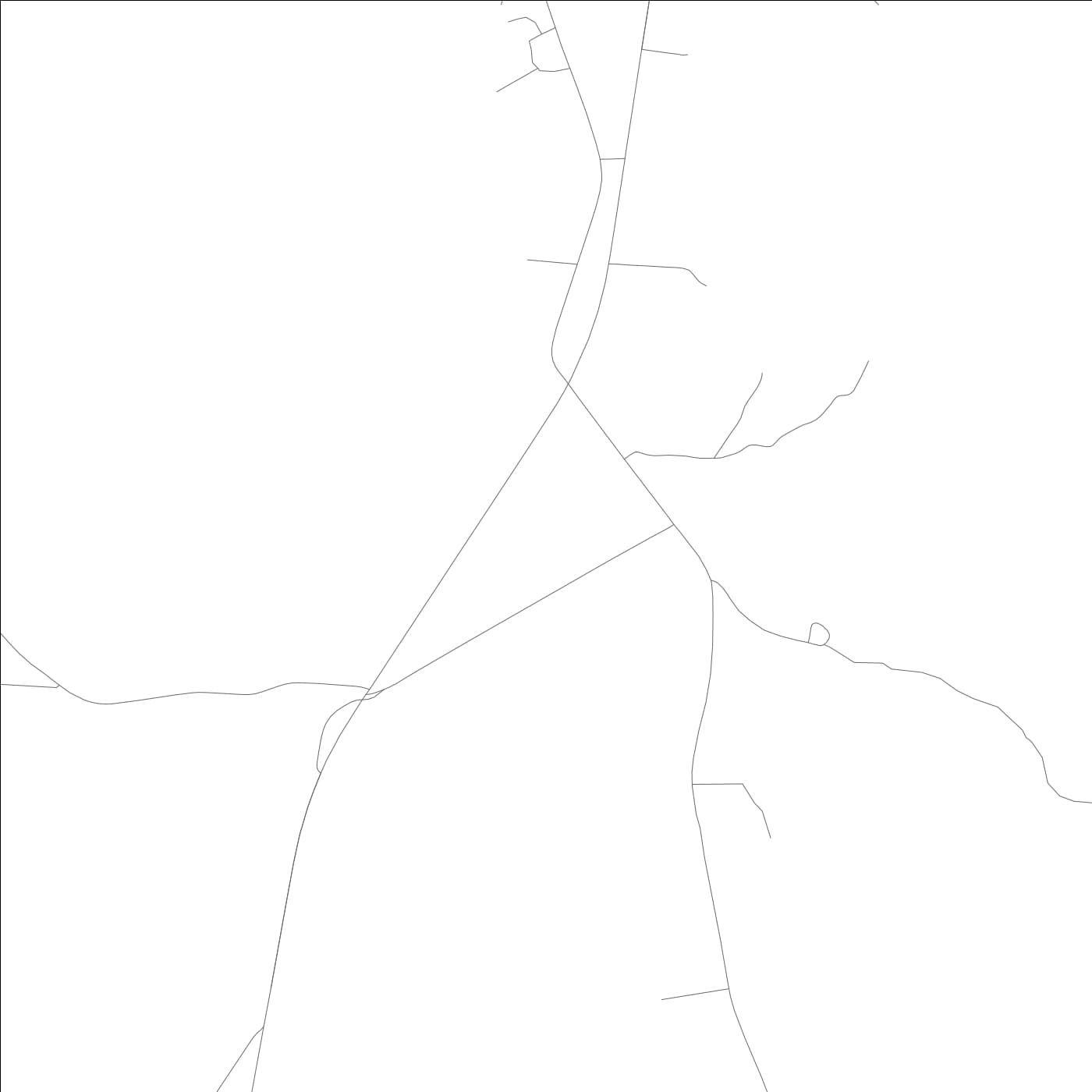 ROAD MAP OF HYTOP, ALABAMA BY MAPBAKES