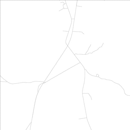 ROAD MAP OF HYTOP, ALABAMA BY MAPBAKES