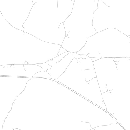 ROAD MAP OF JACKSONS GAP, ALABAMA BY MAPBAKES