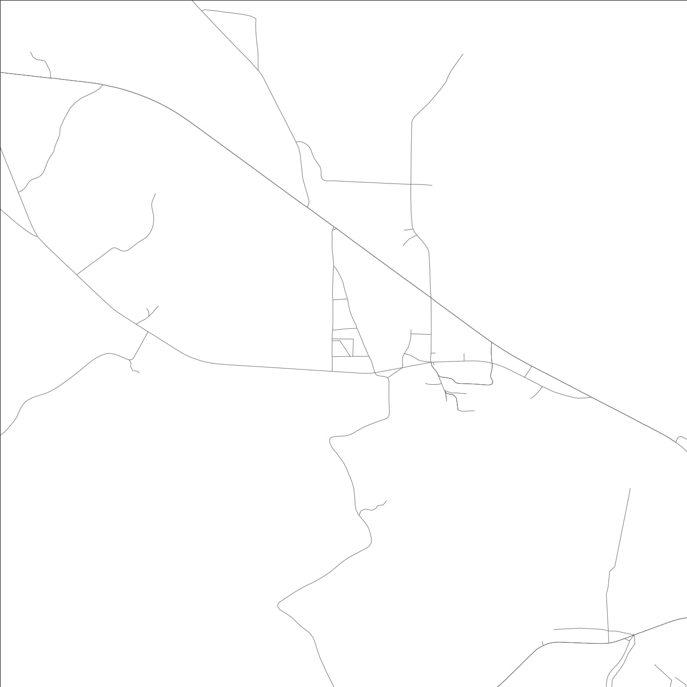 ROAD MAP OF KANSAS, ALABAMA BY MAPBAKES