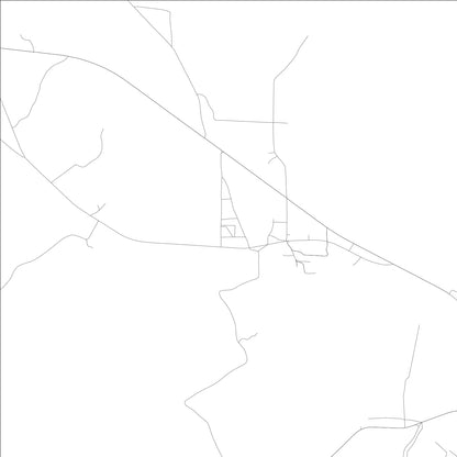 ROAD MAP OF KANSAS, ALABAMA BY MAPBAKES