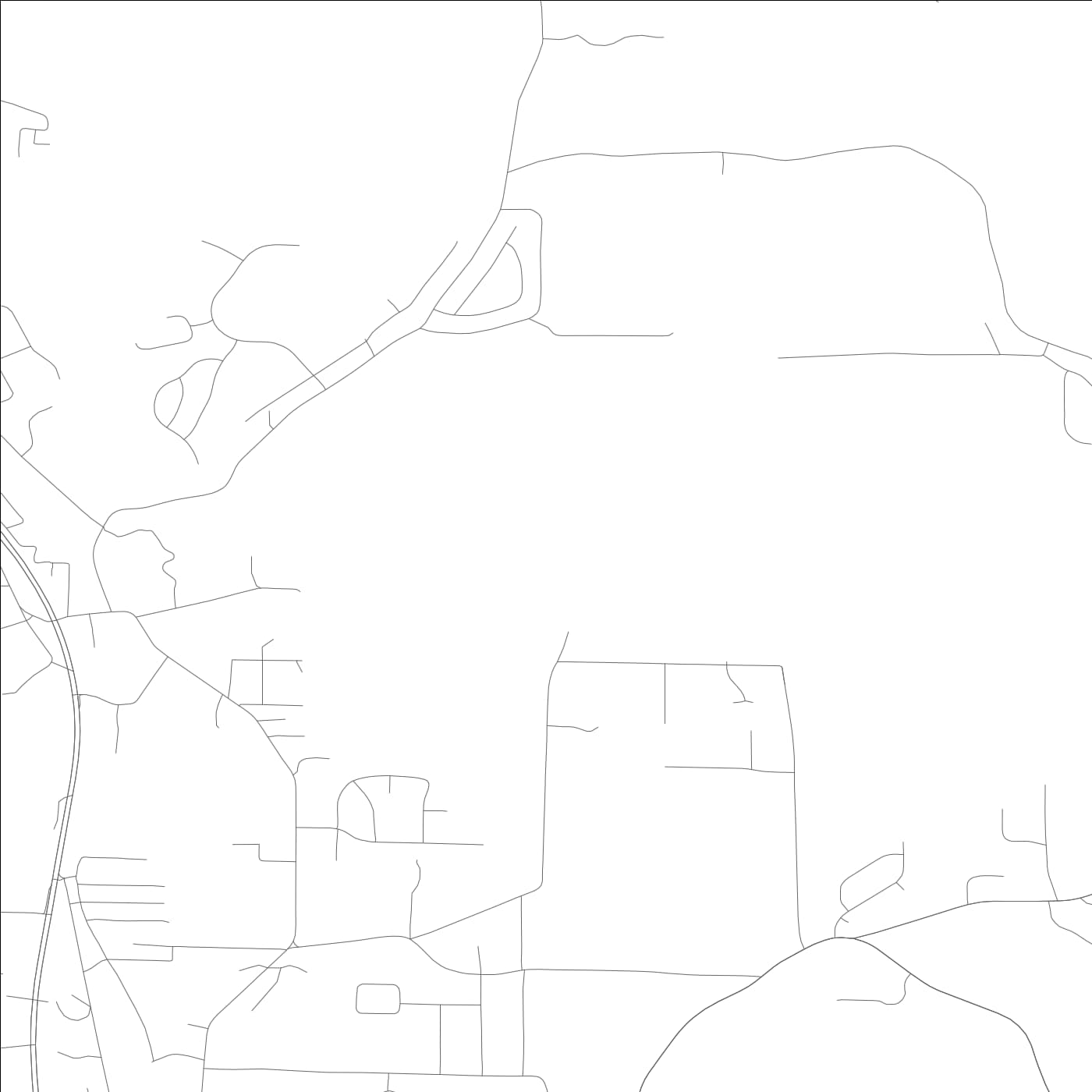 ROAD MAP OF KIMBERLY, ALABAMA BY MAPBAKES