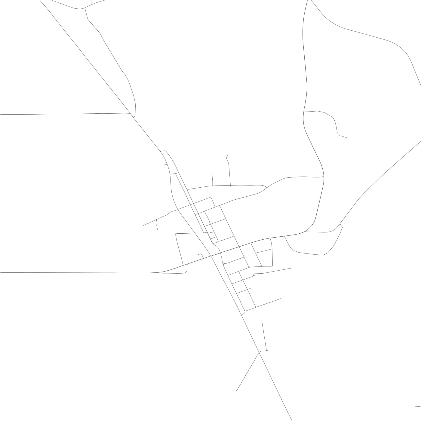 ROAD MAP OF KINSTON, ALABAMA BY MAPBAKES
