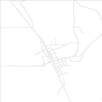 ROAD MAP OF KINSTON, ALABAMA BY MAPBAKES