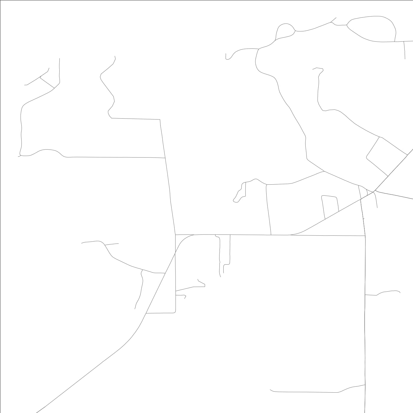 ROAD MAP OF LANGSTON, ALABAMA BY MAPBAKES