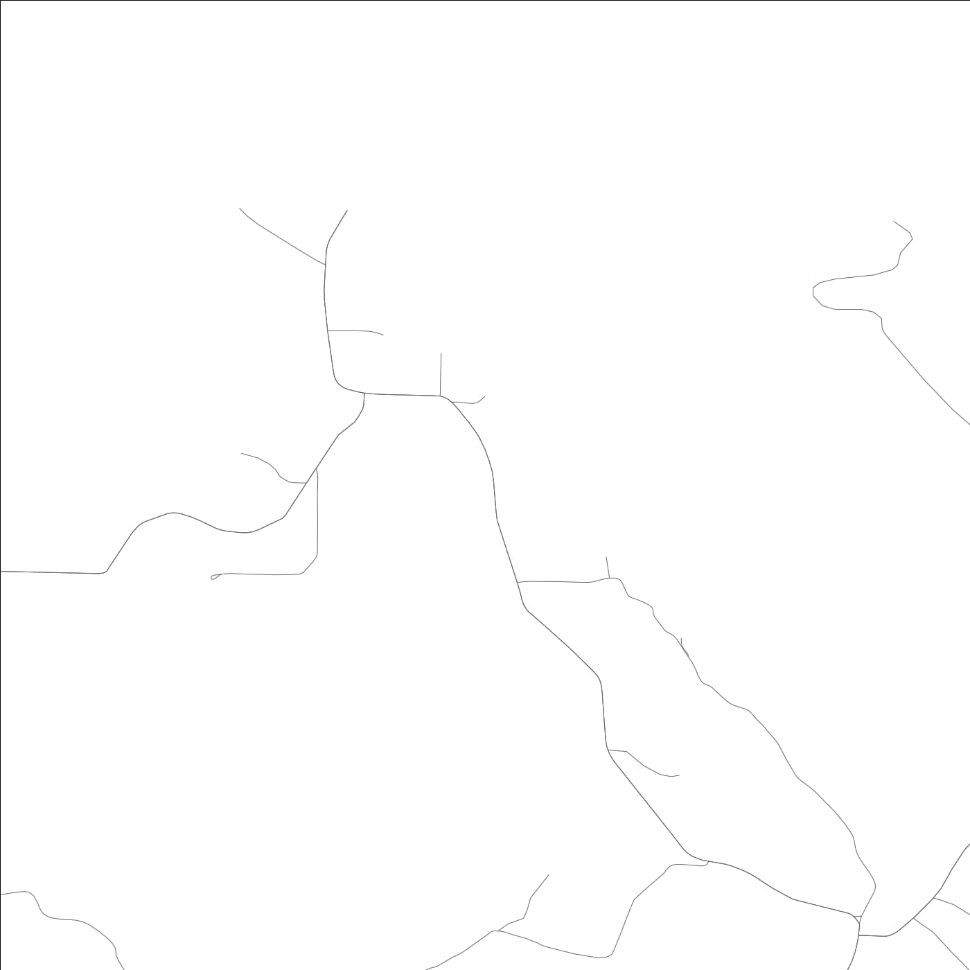 ROAD MAP OF LESTER, ALABAMA BY MAPBAKES