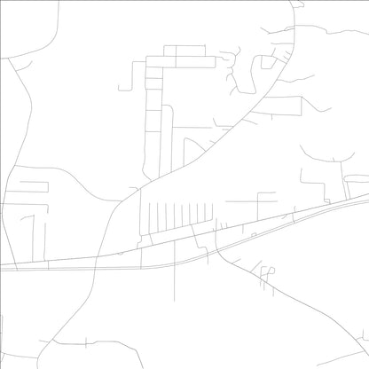 ROAD MAP OF LEVEL PLAINS, ALABAMA BY MAPBAKES