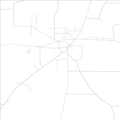 ROAD MAP OF LEXINGTON, ALABAMA BY MAPBAKES