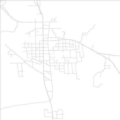 ROAD MAP OF LINDEN, ALABAMA BY MAPBAKES
