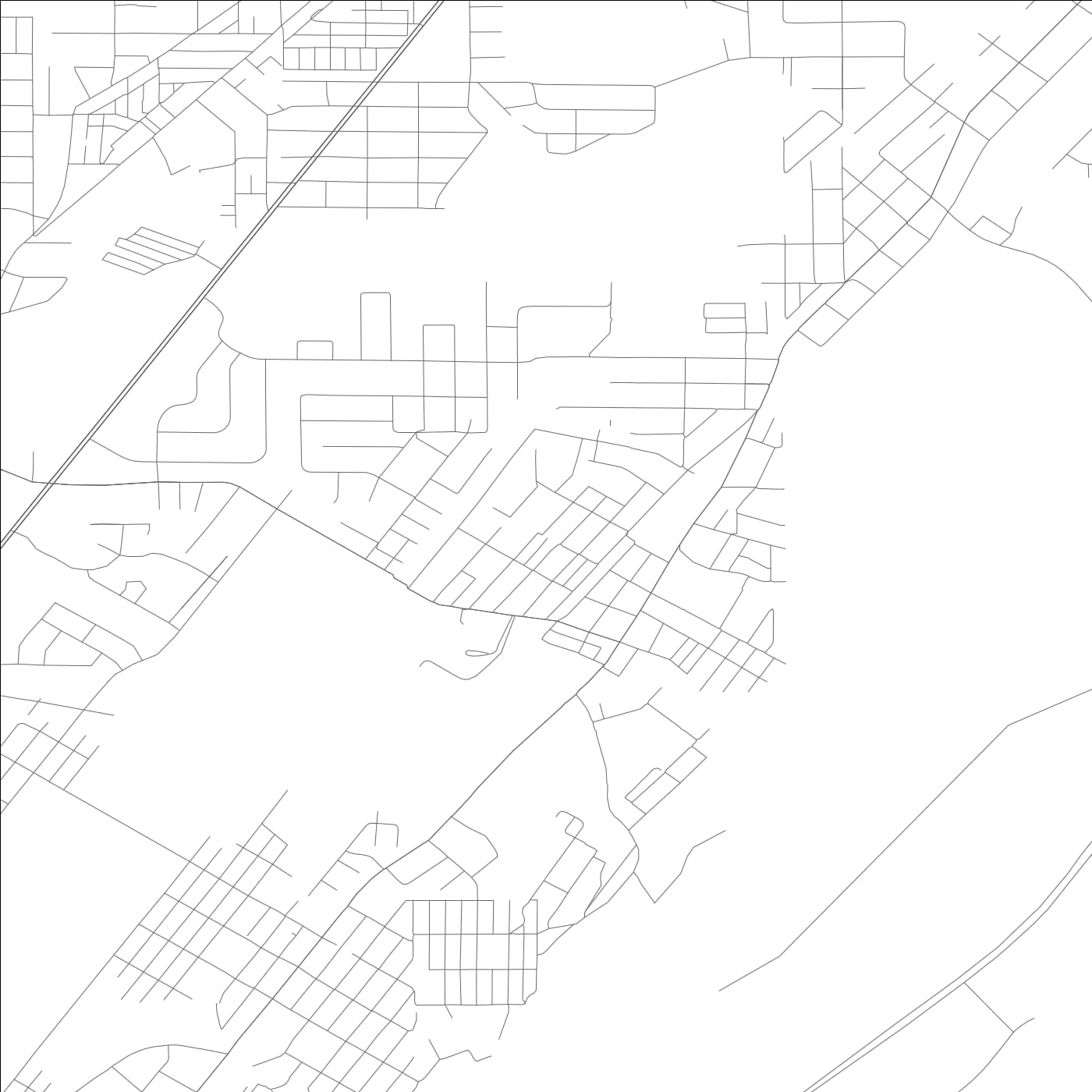 ROAD MAP OF LIPSCOMB, ALABAMA BY MAPBAKES
