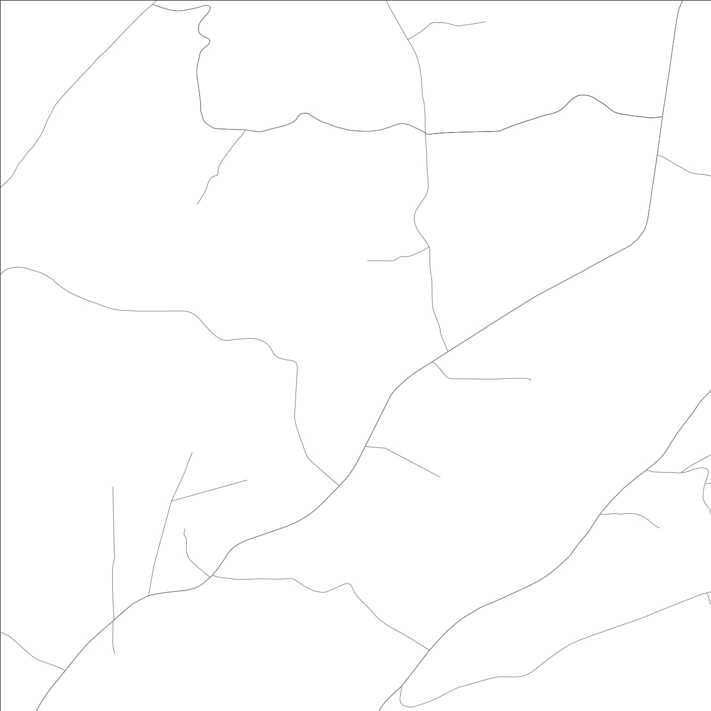 ROAD MAP OF LOOKOUT MOUNTAIN, ALABAMA BY MAPBAKES