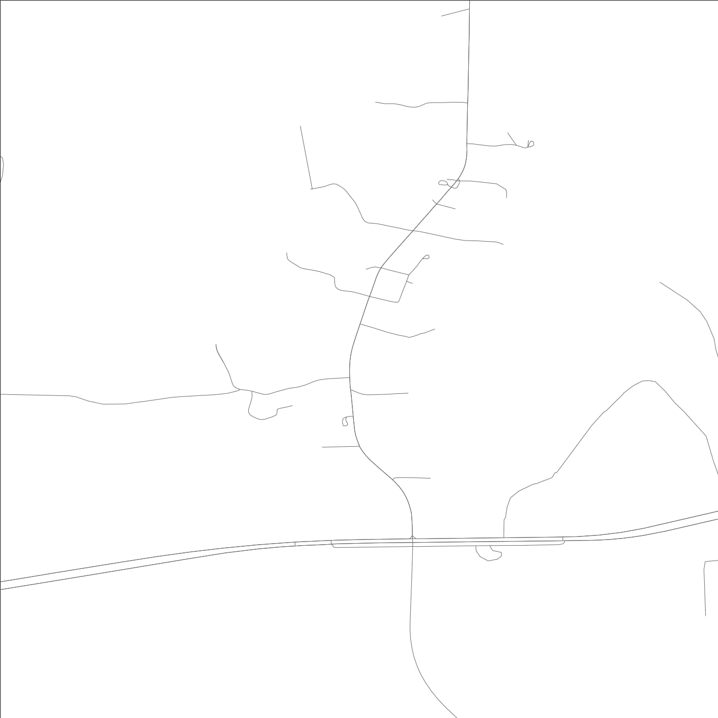 ROAD MAP OF LOWNDESBORO, ALABAMA BY MAPBAKES