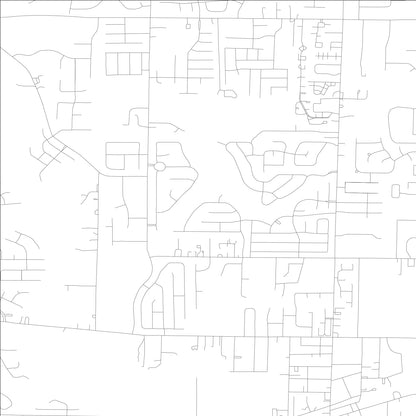 ROAD MAP OF MADISON, ALABAMA BY MAPBAKES